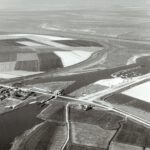 Luchtfoto Dokkumer Nieuwe Zijlen 1972